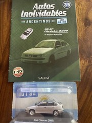UNUSED INOLVIDABLES SEAT CORDOBA 2000 SCALE DIECAST MODEL 1:43 BROCHURE & BUBBLE