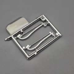 Monogram Revell 1/24 1956 56 Chevy Bel Air Parts Kitbash Chrome Wheelie Bars