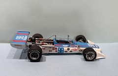 **NEW ** 1/25 72 VIVITAR EAGLE DRIVER MIKE MOSLEY SEMI KIT, INDY RESIN, CART