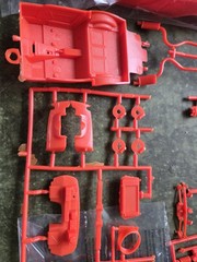1970 Corvette LT-1 ZR-1 1/25 Model Car Parts Body & suspension Stk A71