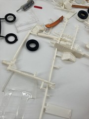 Vintage Original 1968 Shelby GT-500 AMT Model Kit Cobra Record T296 200 PARTS