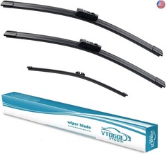 VTOGOI Wiper Blades With Rear Wiper Blades Set For 2018-2023 BMW X3 Automotive