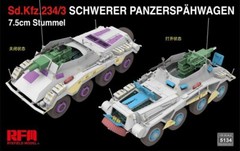 RYEFIELD MODEL RFM RM-5134 1/35 Sd.Kfz.234/3 Schwerer Panzerspähwagen