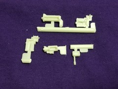 Diamond REO Truck Tractor STARTER , OIL COOLER , DIPSTICK for 1:25 AMT Model Kit