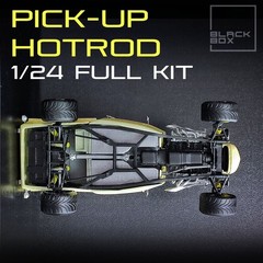 1:25-1:24 Scale Hot Rod Pickup | Full Model Kit-Unnasembled & Unpainted