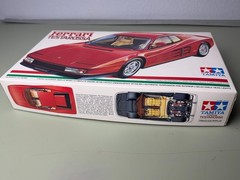 Tamiya Ferrari Testarossa 1/24 Model Kit 24059 Partially Built Engine Complete