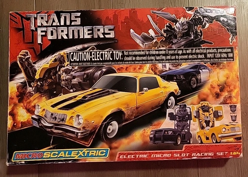Scalextric Transformers 1:64 Electric Slot Car (Not Complete)