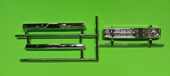 77 1977 Ford E150 Econoline Van Surfer 1/25 AMT Chrome Grill Bumpers Front Back