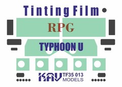 1:35 Window Tint Film for Typhoon U 63095 RPG MODEL 35008