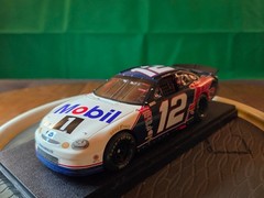 1/24 #12 Mobil 1 Ford Taurus – Jeremy Mayfield NASCAR Hand built Model Car