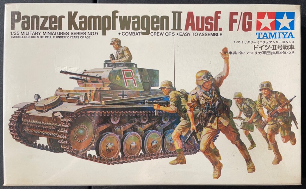 Tamiya Panzer Kampfwagen II Ausf. F/G 3509 1/35 FS NEW Model Kit