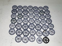 Junk Lot Of Resin Drag Rims 1:24 1:25 – Can Possibly Be Fixed – Not Sure
