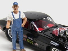VINTAGE, AMERICAN DIORAMA FIGURE TRUCKER “RON” 1/25 SCALE