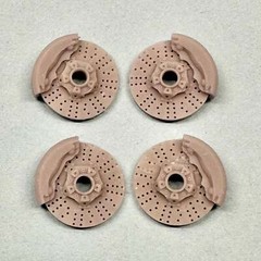 #6 Drilled Disc Brakes Set 1/24 1/25