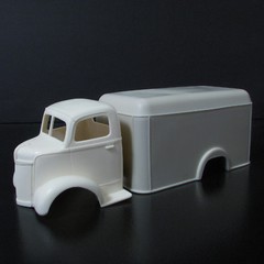 Jimmy Flintstone 1941 1/25 Ford Cab Over resin body 1/25 scale NB298