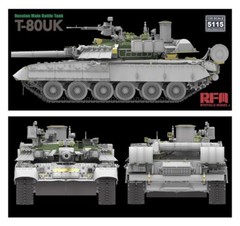 RYEFIELD MODEL RFM RM-5115 1/35 Russian Main Battle Tank T-80UK
