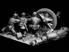 1/16 Scale 120mm Die-Cast Resin Figure Model Kit 101st Airborne Division Fire…
