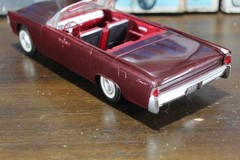 Original AMT 1965 Lincoln Continental Convertible Clean Build 1/25