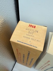 7 NOS Johan 1968 AMC Javelin SST Dealer Promo Cars w/ Original Boxes & CASE BOX