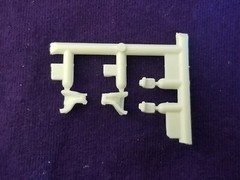 1957 Chevrolet Bel Air ENGINE TRANSMISSION MOUNTS from AMT 1:25 Model Kit 57