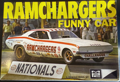 MPC M964 Ramchargers Funny Car Parts Kit Bash Chrome Part #120