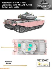 VESPID VS720017 1/72 Scale Centurion Tank Mk.5/1-4.RTR British Main Battle