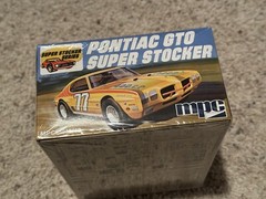 MPC 1970 Pontiac GTO Super Stocker Series Stock Car 1:25 939 Plastic Model Kit