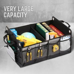 Dna Motoring Trunk Organizer For Car 70L Large Capacity Foldable Trunk