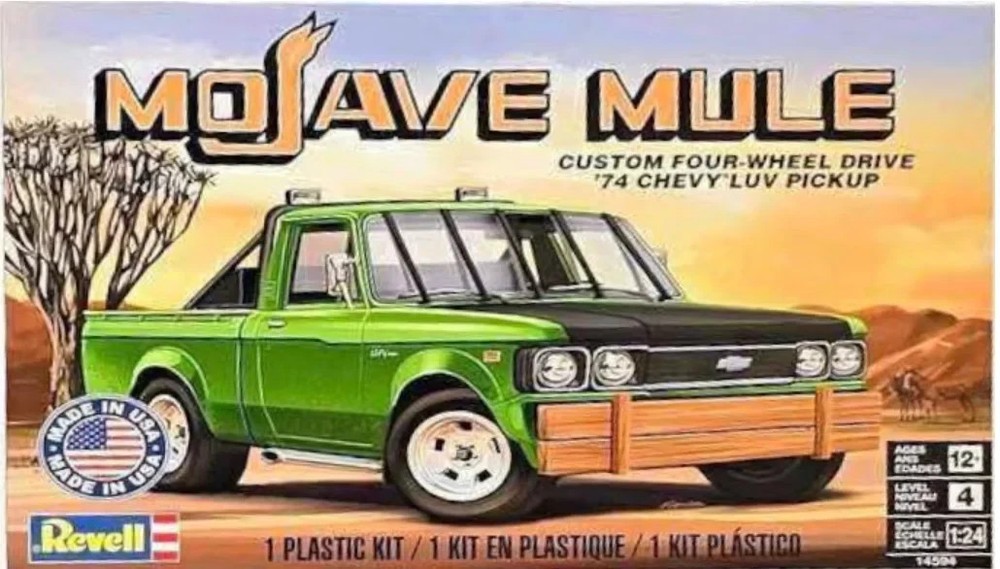 Revell 14594 Mojave Mule Custom Four-Wheel Drive ’74 Chevy Luv 1/25 model kit