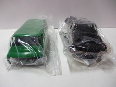 4 Vintage Plastic Model Parts Lot with Dodge and Ford Vans