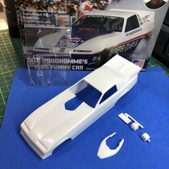 FOB ATL 1:24 85 Pontiac Firebird Funny Car Hard 4 Slot Car? BODY LBR MODEL PARTS