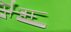 68 1968 Chevy Camaro Z/28 1/25 AMT Hood Spoiler Valance Front Rear