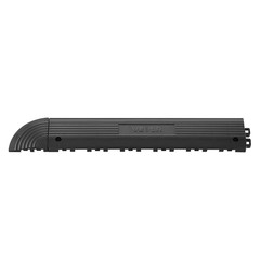 Transition Edge Kit, 11-Piece, Durable Straight Garage Floor Edging, Black