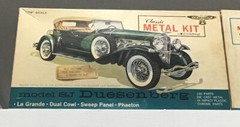 VINTAGE HUBLEY METAL KIT(s) * Ford Chevy Packard Duesenberg – UNASSEMBLED w/ Box