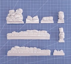 1/35 Resin Assembly Model Kit Sherman M4A3 Sandbag Armor Set Parts