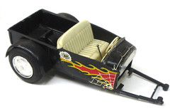 original 1960 Monogram PC60-149 BLACK WIDOW “T” partially built 1/24 model kit