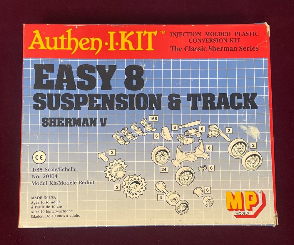 Easy 8 Suspension & Track Sherman V 1/35 Scale MP Models Unassembled Set#20104