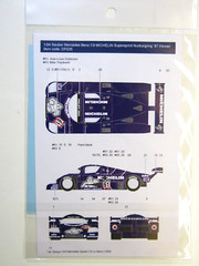 Decalpool 1/24 Sauber Mercedes C9 Michelin Supersprint Nur ’87 Decal Sheet DP235