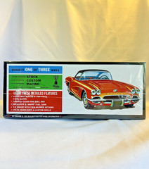 AMT Chevrolet 1962 Corvette 1 of 3 way Build Model Kit NEW in FACTORY SEALED BOX