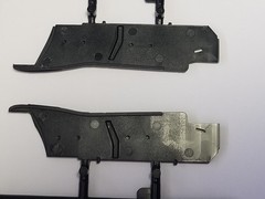 67 Chevy Impala 4Dr INTERIOR SIDE PANELS from AMT 1:25 Model Supernatural 1967