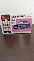 AMT Scale Stars 1932 ’32 Ford V-8 Coupe 1/32 Scale Model Kit AMT1181/12 SEALED