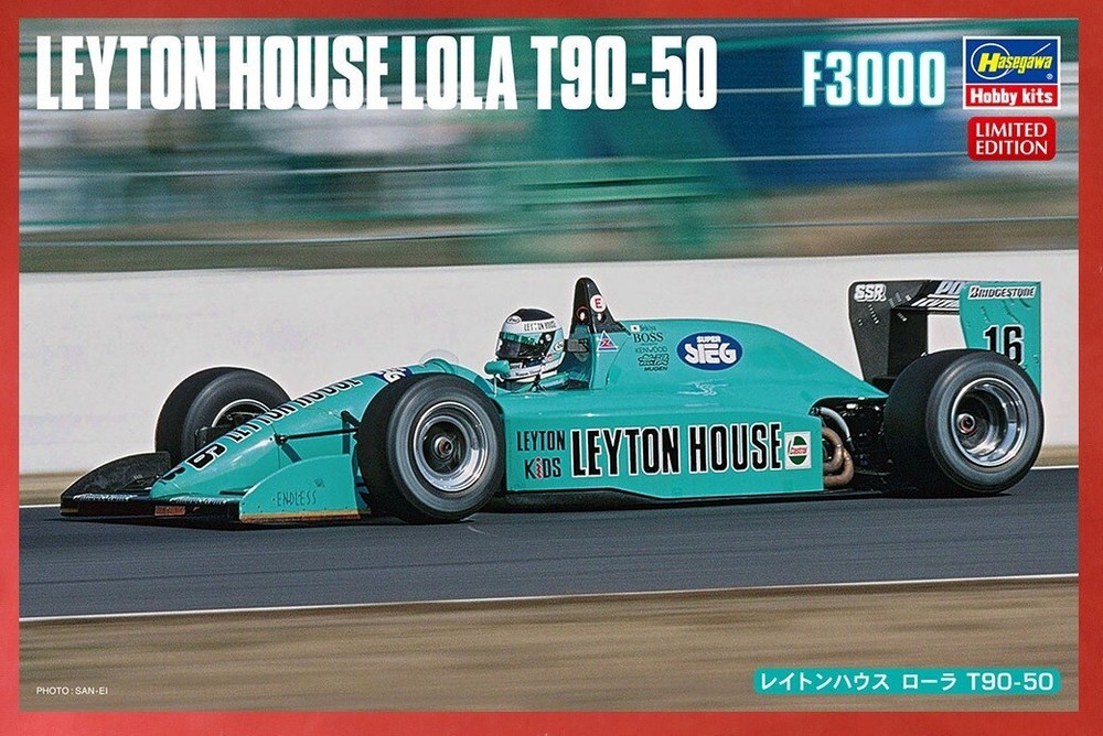 Hasegawa 20452 1/24 LEYTON HOUSE LOLA T90-50 F3000 Racing – USA Shipping