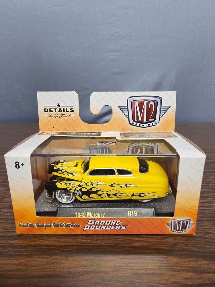 M2 Machines Ground Pounders 1949 Mercury Diecast Model Car