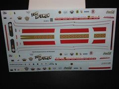 Mongoose Cuda 1969 Barracuda Funny Car 1/25 Tom McEwen Waterslide Decal Sheet