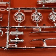 1968 Camaro Z/28 AMT Chrome Grill Bumpers Supercharger Model Parts 1:25 New 10