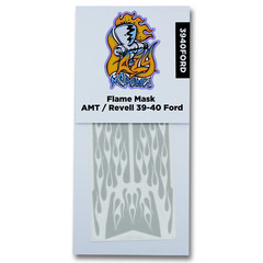 13. Flame Mask for AMT 39 – 40 Ford 1/24 1/25