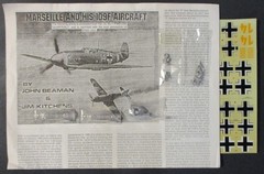 1/48th Scale Metal Conversion Set for Bf 109F Aircraft Marsielle
