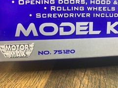 SEALED METAL MODEL KIT MOTORMAX PAGANI ZONDA C12 #75120 SCALE 1:24
