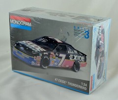 Monogram # 7 Exide Thunderbird 1/24 Scale Model Kit – New in Sealed Box