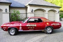 Yesteryear Super Cat Cougar Don Nicholson 1/25 Drag decal
